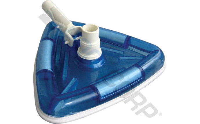 Poolstyle: Triangular Transparent Weighted Vac Head w/ Swivel