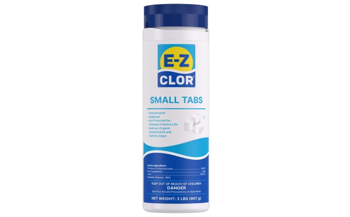 EZ Clor: Small Tabs 2lb