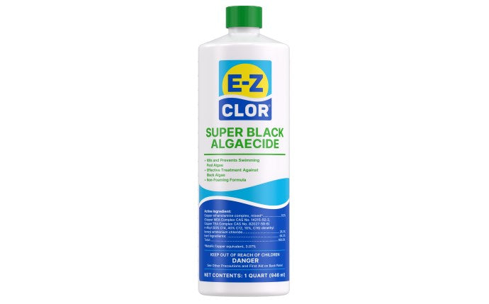 EZ Clor: Super Black Algaecide 32oz