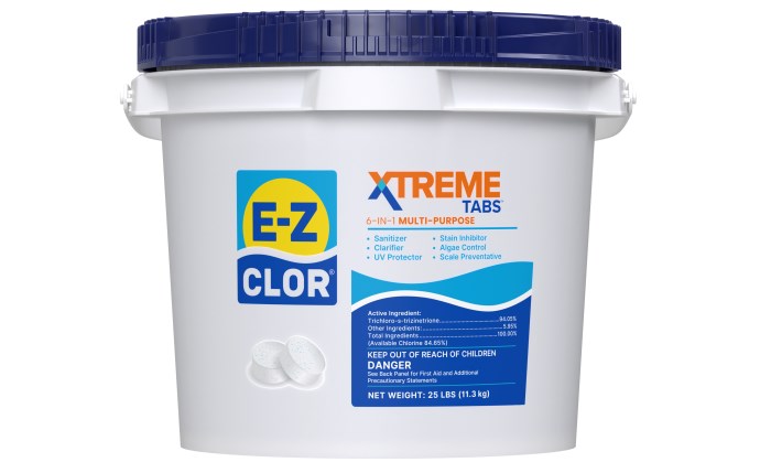 EZ Clor: Xtreme Tabs 25lb