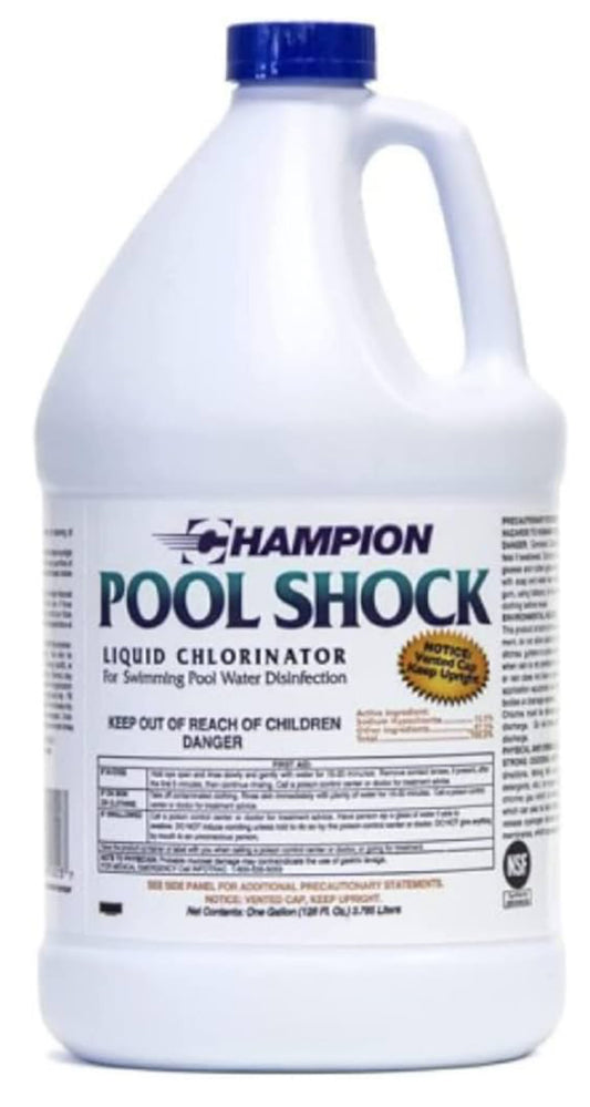Champion Liquid Pool Shock 1 gal.