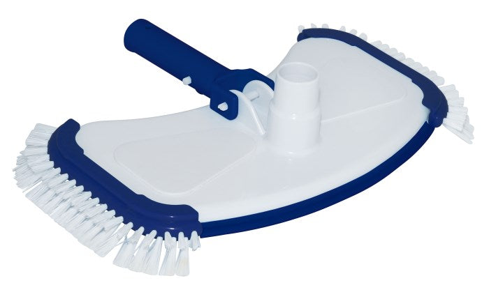 Poolstyle: Large Vinyl Vac Head w/ Side Brushes