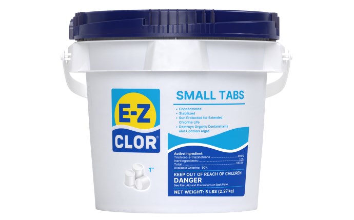 EZ Clor: Small Tabs 5lb