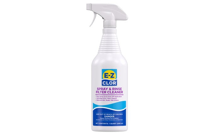 EZ Clor: Spray N Rinse Filter Clean 32oz