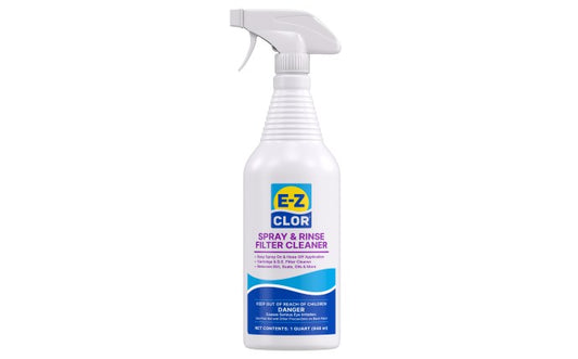 EZ Clor: Spray N Rinse Filter Clean 32oz