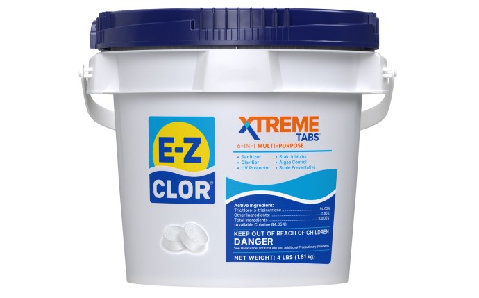 EZ Clor: Xtreme Tabs 4lb